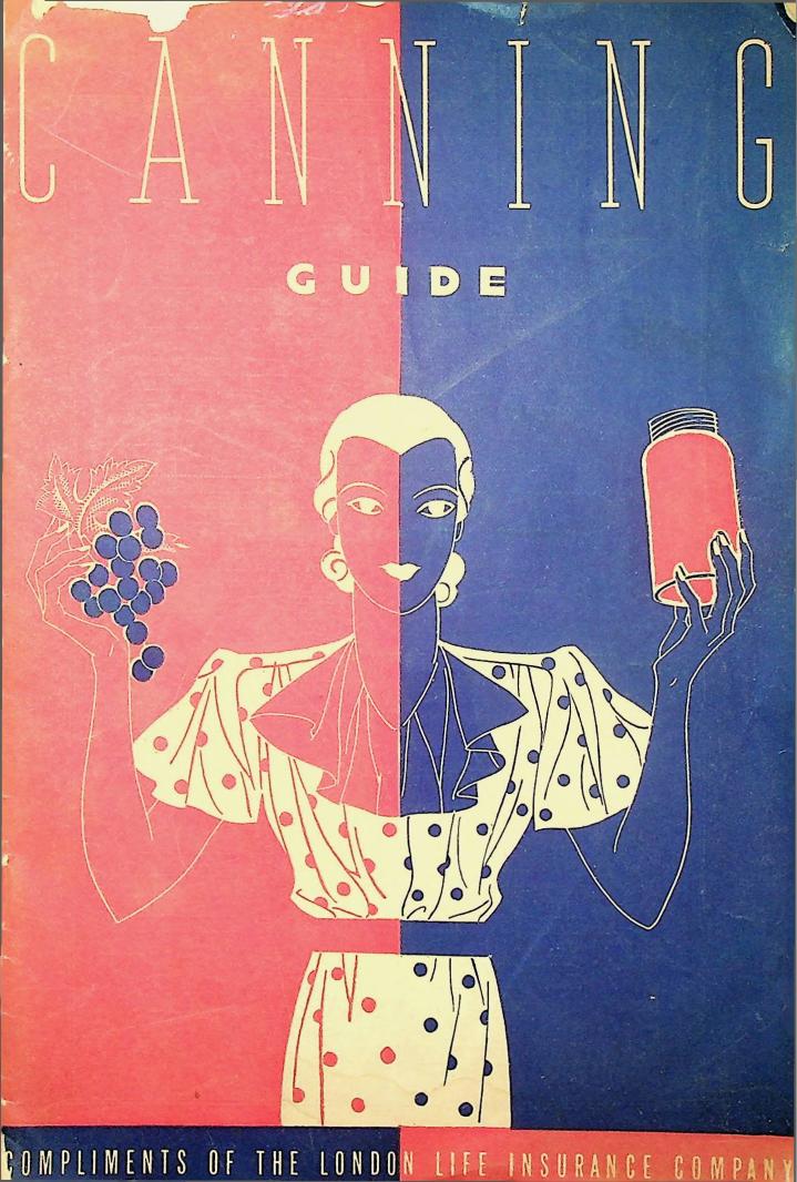 Cover of Canning Guide, 1920